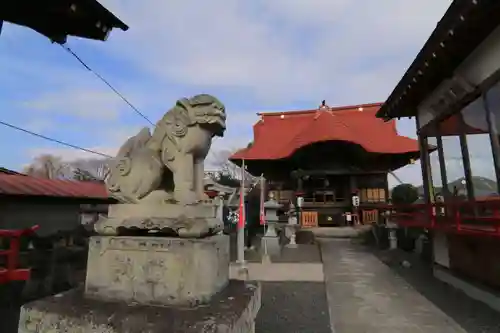 大鏑神社の狛犬