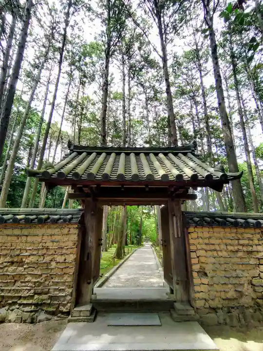 唐招提寺の山門・神門
