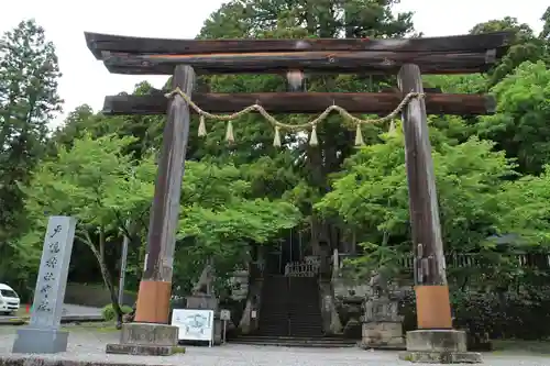 戸隠神社中社の鳥居