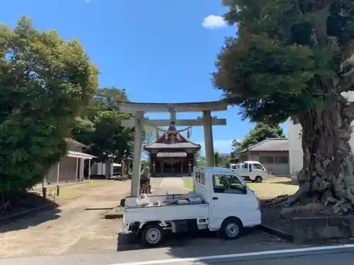 臼井神社の鳥居