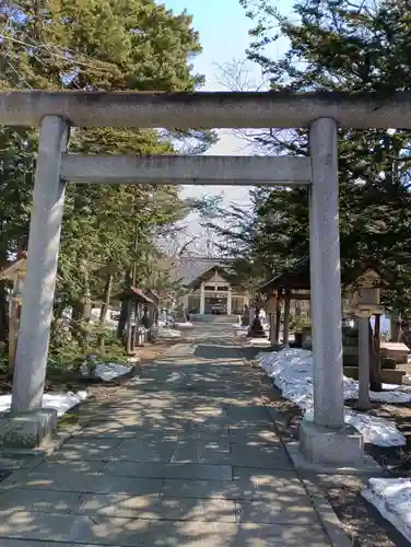 妹背牛神社の鳥居