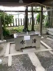 神明社（桜神明社）の手水