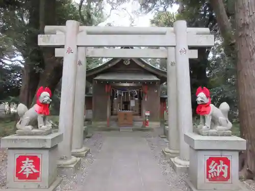 息栖神社の鳥居