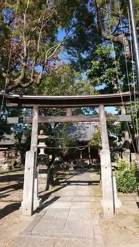 箱田神社の鳥居