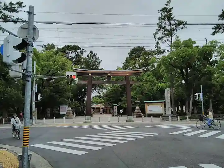 豊國神社の周辺