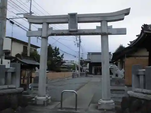 渋谷神社の鳥居