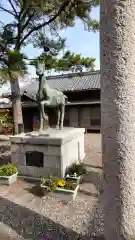 大麻比古神社の像