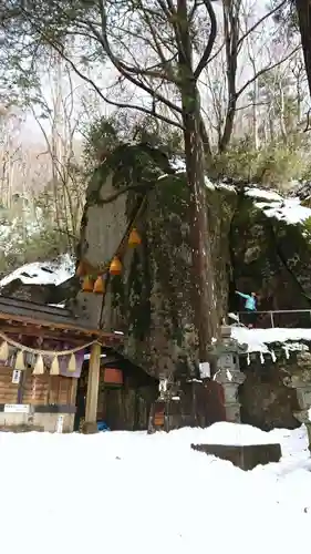 石割神社の自然