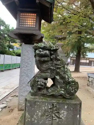 意富比神社の狛犬