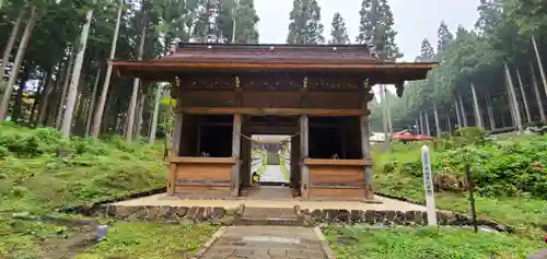 天台寺の山門