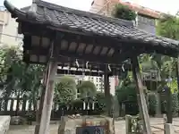 柏神社の手水舎