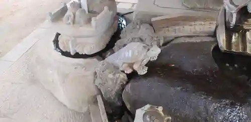 大宝八幡宮の手水舎