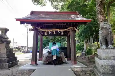 揖夜神社の手水舎