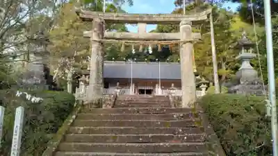 黒髪神社の鳥居