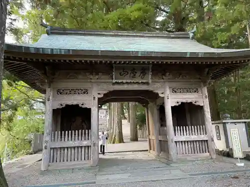 焼山寺の山門・神門