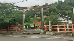 建勲神社の鳥居