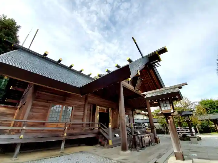 開成山大神宮の本殿・本堂