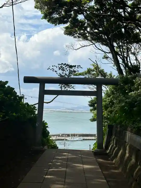 酒列磯前神社の鳥居