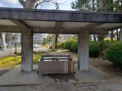 福井神社の手水舎
