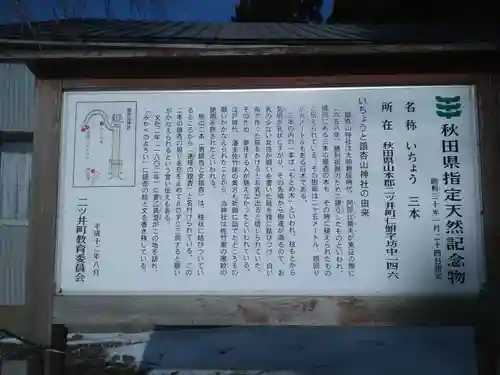 銀杏山神社の歴史