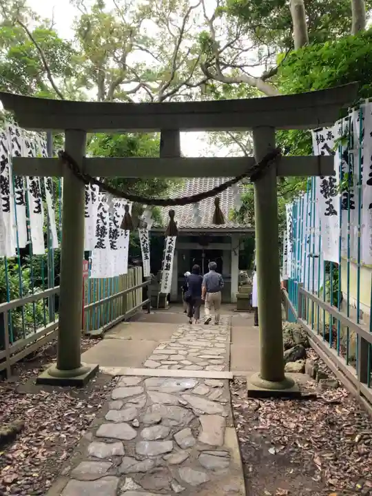 八大龍神社の鳥居