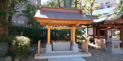 蒲田八幡神社の手水舎