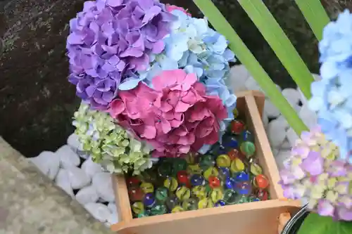 開成山大神宮の手水舎