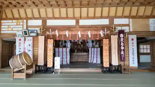 天塩厳島神社の本殿