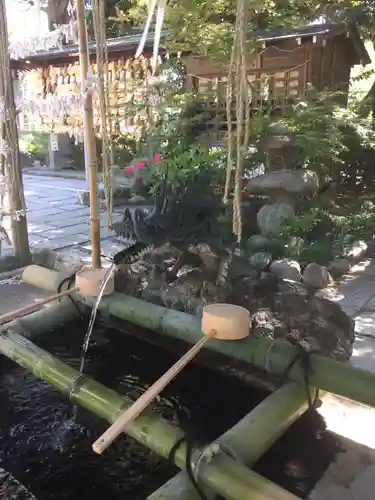 菊田神社の手水舎