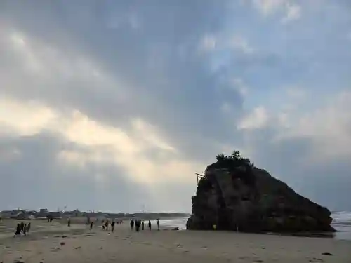 稲佐の浜　弁天島(島根県)