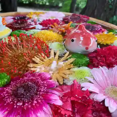 滑川神社 - 仕事と子どもの守り神の手水舎