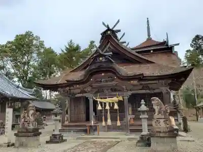 柏原八幡宮の本殿・本堂