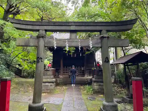 赤坂氷川神社の鳥居