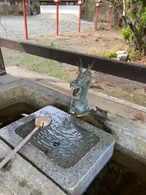 日吉神社の手水舎