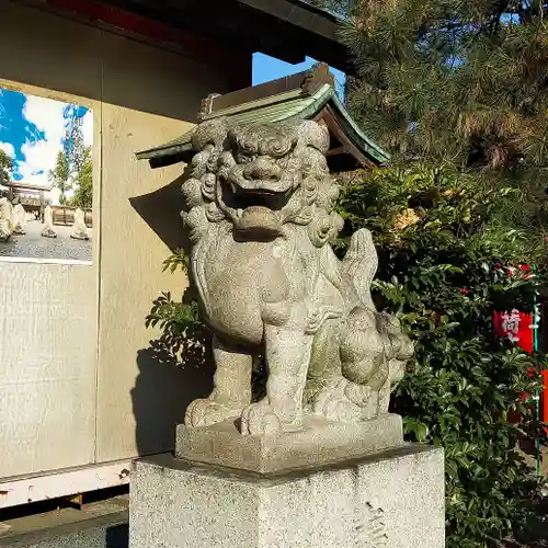 小岩神社の狛犬