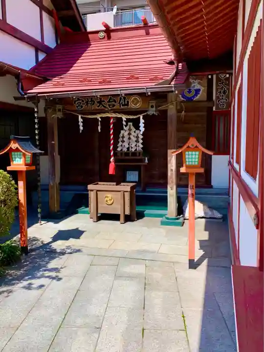 仙台大神宮の本殿・本堂