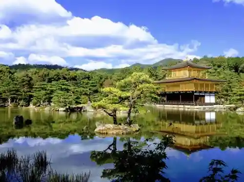 鹿苑寺（金閣寺）の庭園