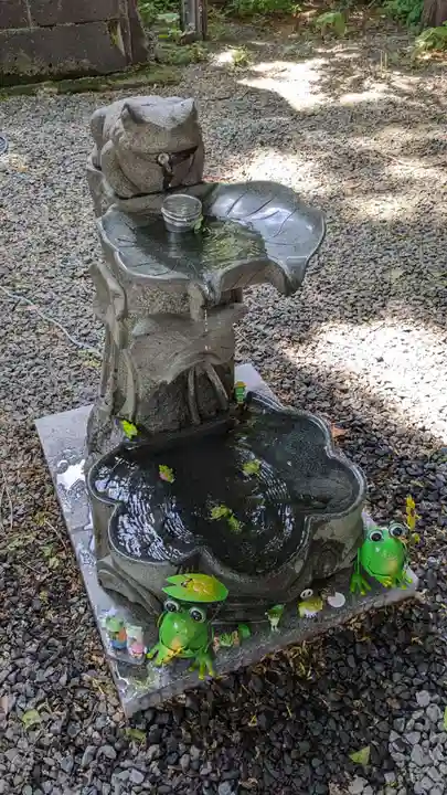 札幌諏訪神社の手水舎