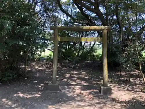 熊野神社の鳥居