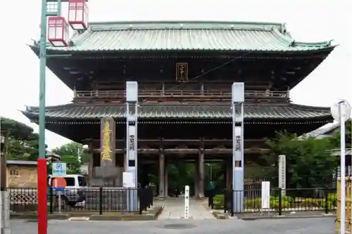 法華経寺の山門・神門