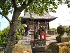 八幡神社の狛犬