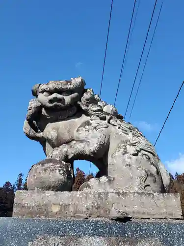 石都々古和気神社の狛犬