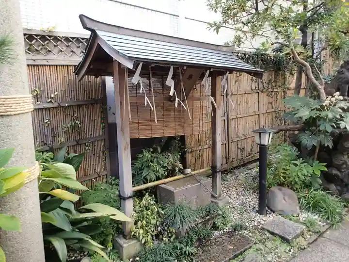 末廣神社の手水舎