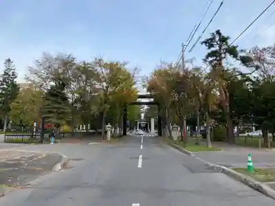 帯廣神社の鳥居
