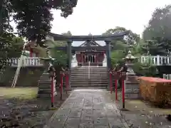 一瓶塚稲荷神社の鳥居