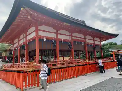 伏見稲荷大社の本殿・本堂