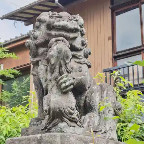 天祖神社の狛犬