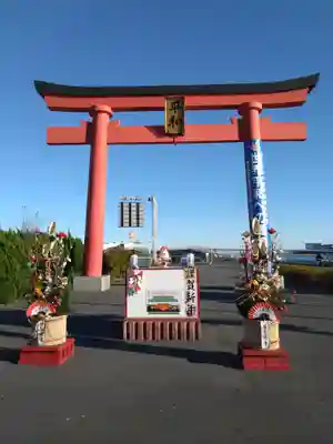 東京羽田 穴守稲荷神社の鳥居