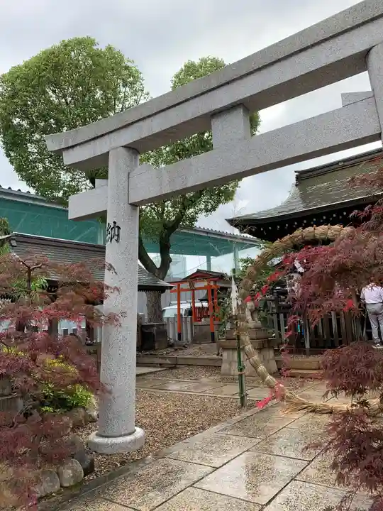南宮宇佐八幡神社(脇浜神社)の鳥居