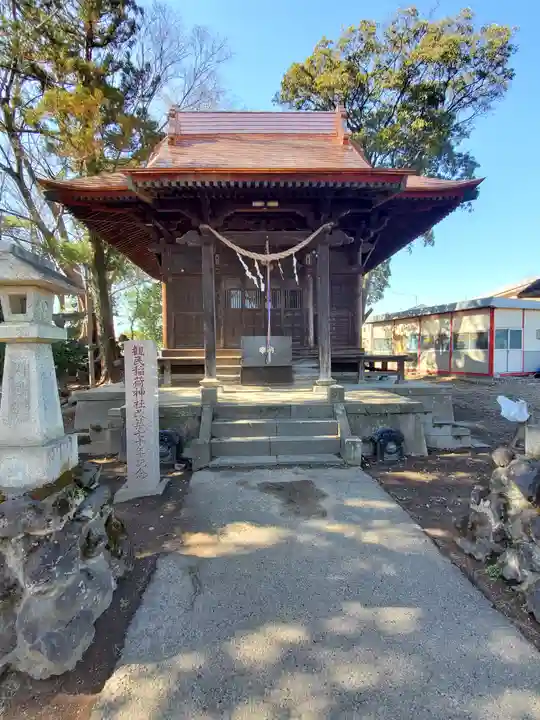 稲荷神社の本殿・本堂